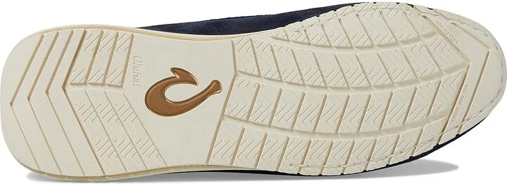 OluKai Ka'A Loafer Men's Shoes Navy/Navy : 7 D - Medium, Suede - Image 3