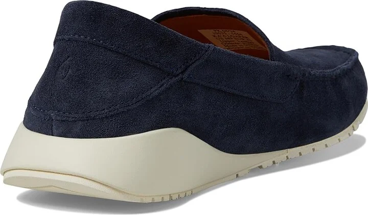 OluKai Ka'A Loafer Men's Shoes Navy/Navy : 7 D - Medium, Suede - Image 4