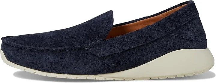 OluKai Ka'A Loafer Men's Shoes Navy/Navy : 7 D - Medium, Suede - Image 6