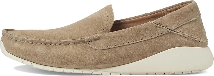 OluKai Ka'a Loafer Men's Shoes Oatmeal/Oatmeal : 7 D - Medium, Leather - Image 6