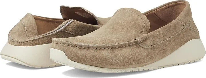 OluKai Ka'a Loafer Men's Shoes Oatmeal/Oatmeal : 7 D - Medium, Leather