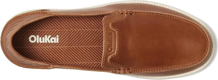OluKai Kakaha Nia Men's Lace-up Boots Fox/Fox : 11.5 D - Medium, Leather - Image 2