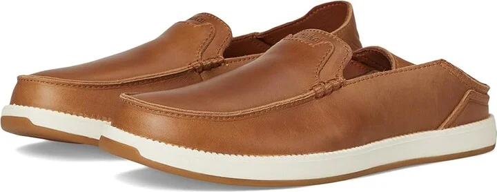 OluKai Kakaha Nia Men's Lace-up Boots Fox/Fox : 11.5 D - Medium, Leather