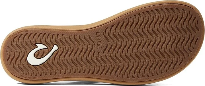 OluKai Kapehe Luana Women's Sandals Sahara/Sahara : 10 B - Medium, Leather - Image 3