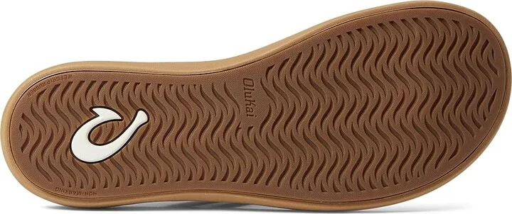 OluKai Kapehe Luana Women's Sandals Tapa/Sahara : 5 B - Medium, Leather - Image 3