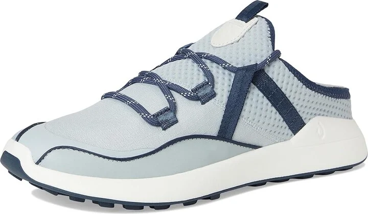 OluKai Kawela Women's Golf Shoes Blue Pearl/Moonlit Ocean : 6 B - Medium, Leather/Synthetic - Image 5
