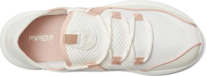 OluKai Kawela Women's Golf Shoes Bright White/Soft Pink : 11 B - Medium, Leather/Synthetic - Image 2