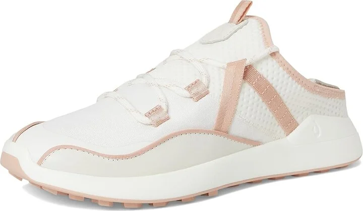 OluKai Kawela Women's Golf Shoes Bright White/Soft Pink : 11 B - Medium, Leather/Synthetic - Image 5
