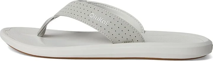 OluKai Ki'I Men's Sandals Ash/Sterling : 7 D - Medium, Rubber - Image 6