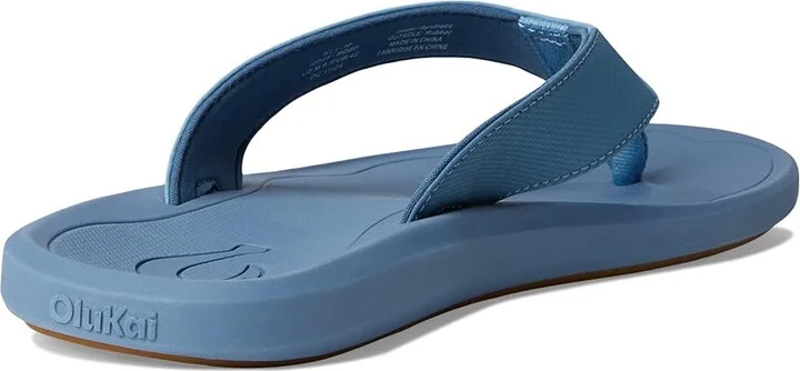 OluKai Ki'I Men's Sandals Blissful Blue/Blue Fog : 10 D - Medium, Rubber - Image 4