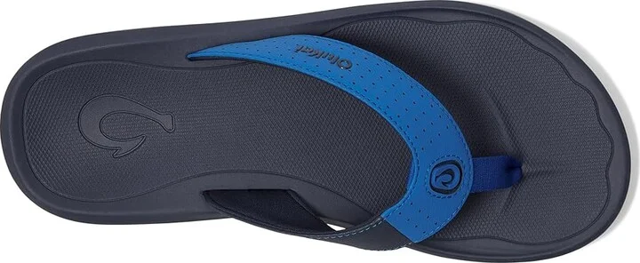 OluKai Ki'I Men's Sandals Blossom/Mood Indigo : 12 D - Medium, Rubber - Image 2