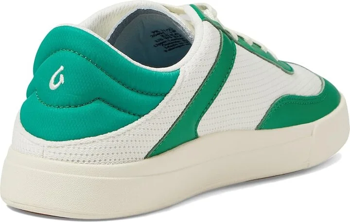 OluKai Kilea Women's Shoes Off-White/Bamboo : 5 B - Medium, Leather/Textile - Image 4