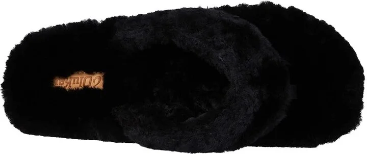 OluKai Kipe'a Heu Women's Shoes Black/Black : 10 B - Medium, Leather - Image 2