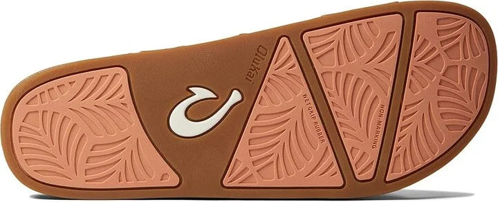 OluKai Kipea'a 'Olu Women's Sandals Sahara/Sahara : 6 B - Medium, Leather - Image 3