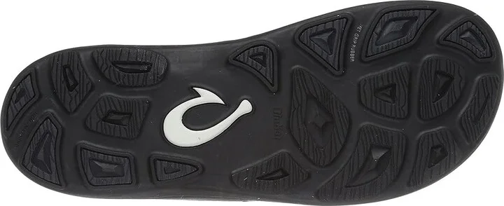 OluKai Kipi Men's Sandals Black/Black : 7 D - Medium, Synthetic - Image 4