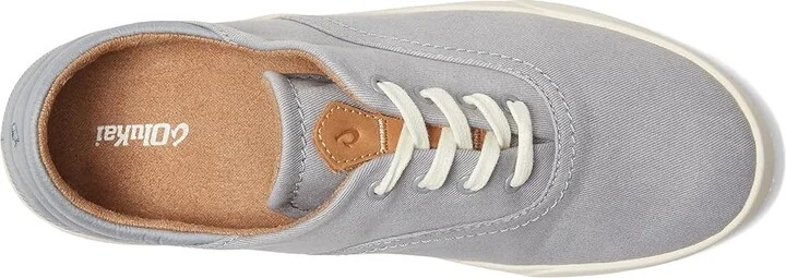 OluKai Kohu Women's Shoes Mist Grey/Mist Grey : 5 B - Medium, Canvas - Image 2