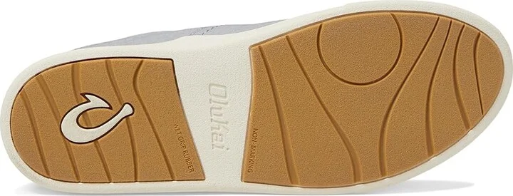 OluKai Kohu Women's Shoes Mist Grey/Mist Grey : 5 B - Medium, Canvas - Image 3