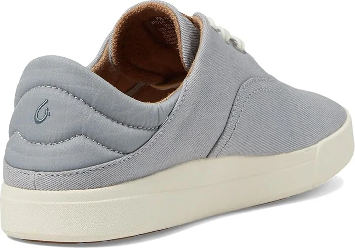 OluKai Kohu Women's Shoes Mist Grey/Mist Grey : 5 B - Medium, Canvas - Image 4