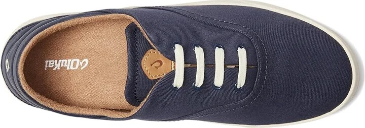 OluKai Kohu Women's Shoes Navy/Navy : 5 B - Medium, Canvas - Image 2