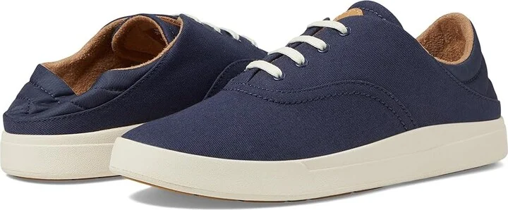 OluKai Kohu Women's Shoes Navy/Navy : 5 B - Medium, Canvas