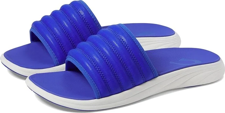 OluKai Komo Slide Men's Shoes Sunset Blue/Sunset Blue : 10 D - Medium, Synthetic