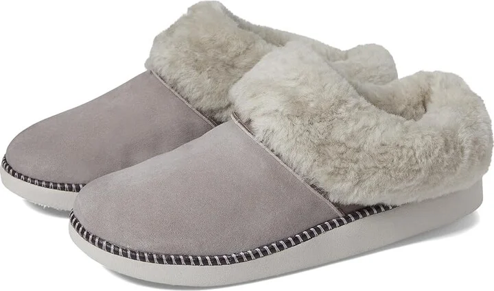 OluKai Ku'i Women's Shoes Fog/Mist Grey : 10 B - Medium, Leather