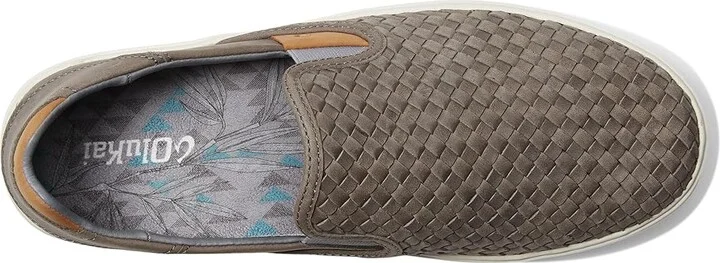 OluKai Lae'ahi Lauhala Men's Shoes Ash/Ash : 8 D - Medium, Leather - Image 2
