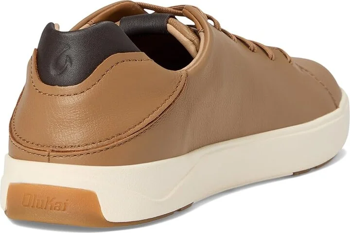 OluKai Lae'Ahi Li 'Ili Men's Lace-up Boots Tan/Tan : 9 D - Medium, Leather - Image 4