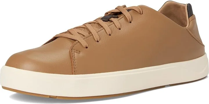 OluKai Lae'Ahi Li 'Ili Men's Lace-up Boots Tan/Tan : 9 D - Medium, Leather - Image 5