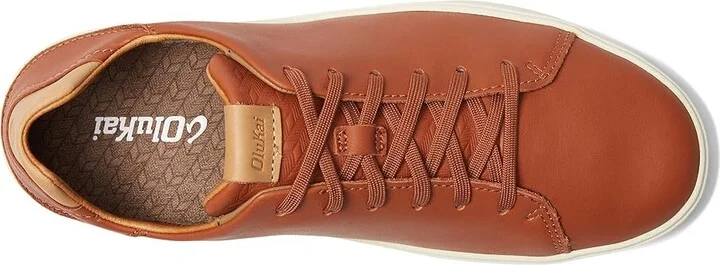 OluKai Lae'Ahi Li 'Ili Men's Shoes Kukui Brown/Kukui Brown : 7 D - Medium, Leather - Image 2