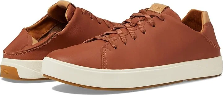 OluKai Lae'Ahi Li 'Ili Men's Shoes Kukui Brown/Kukui Brown : 7 D - Medium, Leather