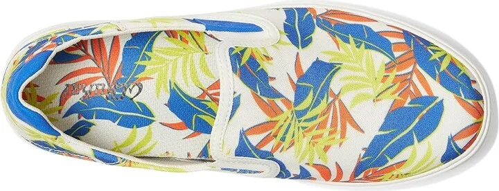 OluKai Lae'ahi Pa'i Men's Shoes Off-White/Aloha : 8 D - Medium, Canvas - Image 2