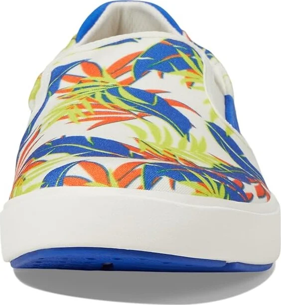 OluKai Lae'ahi Pa'i Men's Shoes Off-White/Aloha : 8 D - Medium, Canvas - Image 5