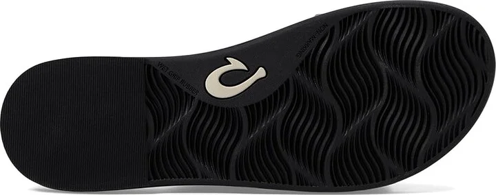 OluKai La'I Slide Women's Shoes Black/Black : 5 B - Medium - Image 3