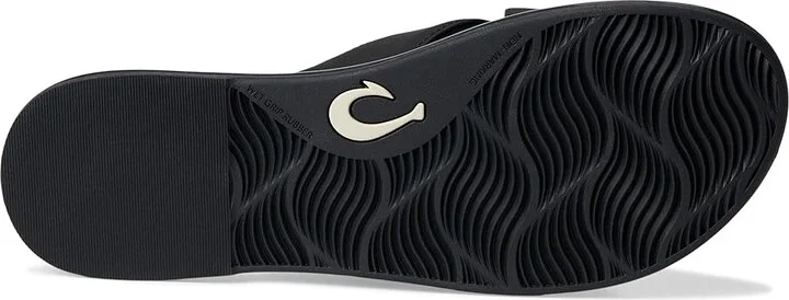 OluKai La'I Slide Women's Shoes Lava Rock/Lava Rock : 11 B - Medium - Image 3