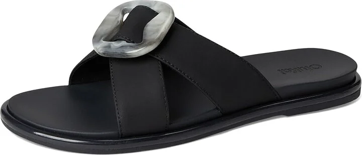 OluKai La'I Slide Women's Shoes Lava Rock/Lava Rock : 11 B - Medium - Image 5