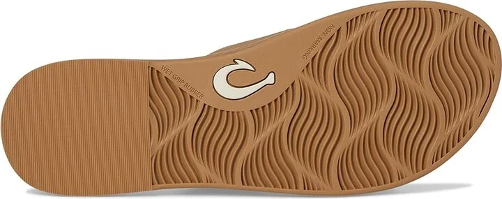 OluKai La'I Slide Women's Shoes Tan/Tan : 9 B - Medium - Image 3