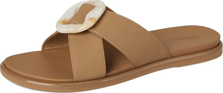 OluKai La'I Slide Women's Shoes Tan/Tan : 9 B - Medium - Image 5