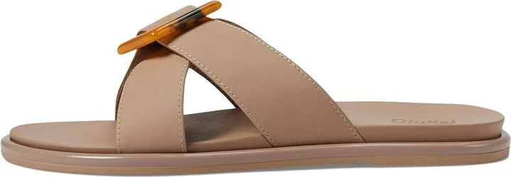 OluKai La'I Slide Women's Shoes Taupe/Taupe : 10 B - Medium - Image 5