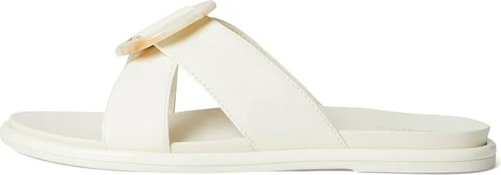 OluKai La'I Slide Women's Shoes White Sand/White Sand : 7 B - Medium - Image 6