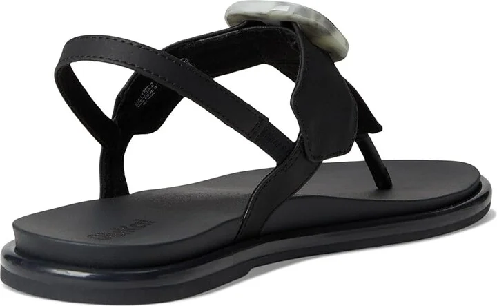 OluKai La'I T-Bar Women's Shoes Lava Rock/Lava Rock : 7 B - Medium, Synthetic - Image 4