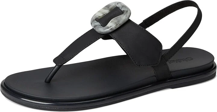 OluKai La'I T-Bar Women's Shoes Lava Rock/Lava Rock : 7 B - Medium, Synthetic - Image 5