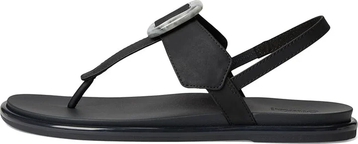 OluKai La'I T-Bar Women's Shoes Lava Rock/Lava Rock : 7 B - Medium, Synthetic - Image 6