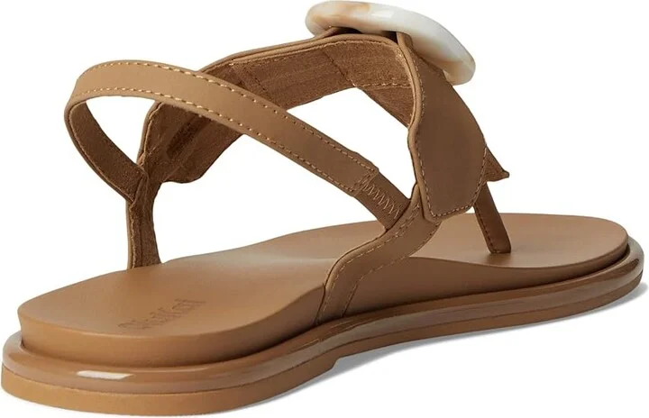 OluKai La'I T-Bar Women's Shoes Tan/Tan : 11 B - Medium, Synthetic - Image 4