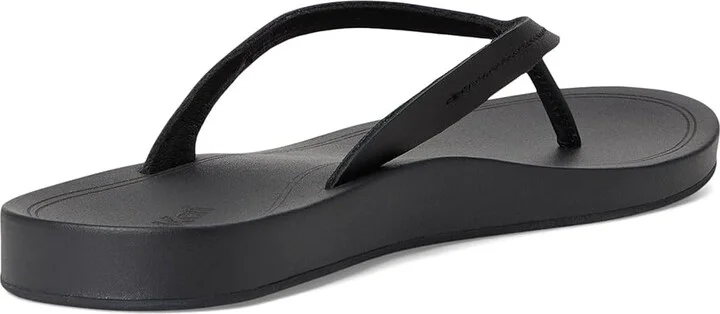 OluKai Lalahi Women's Sandals Lava Rock/Lava Rock : 10 B - Medium, Leather - Image 4