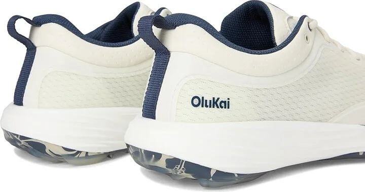 OluKai Makena Men's Golf Shoes White Sand/White Sand : 7 D - Medium - Image 7