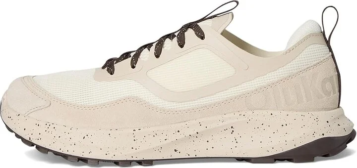 OluKai Makiki Men's Shoes White Sand/Tapa : 8 D - Medium, Synthetic - Image 6