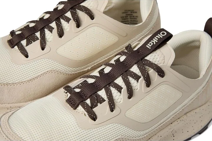 OluKai Makiki Men's Shoes White Sand/Tapa : 8 D - Medium, Synthetic - Image 7