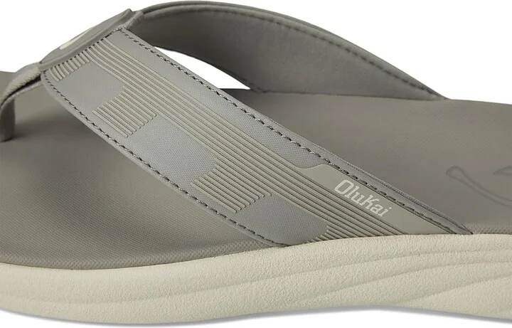 OluKai Malana Men's Sandals Ash/Ash : 8 D - Medium, Synthetic - Image 7