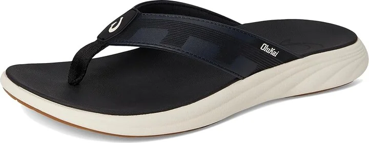 OluKai Malana Men's Sandals Lava Rock/Lava Rock : 14 D - Medium, Synthetic - Image 5